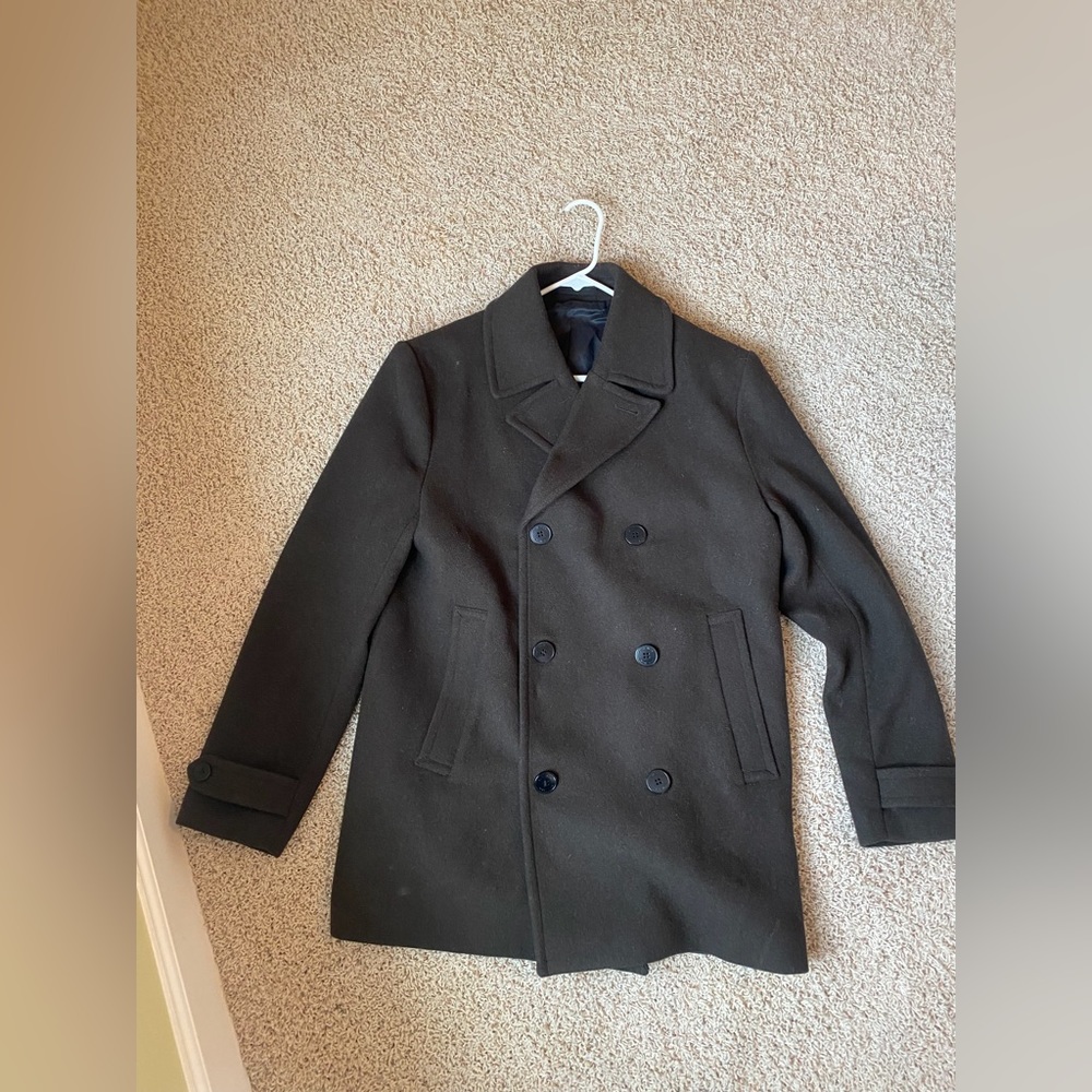 Double breasted pea-coat H&M Men’s